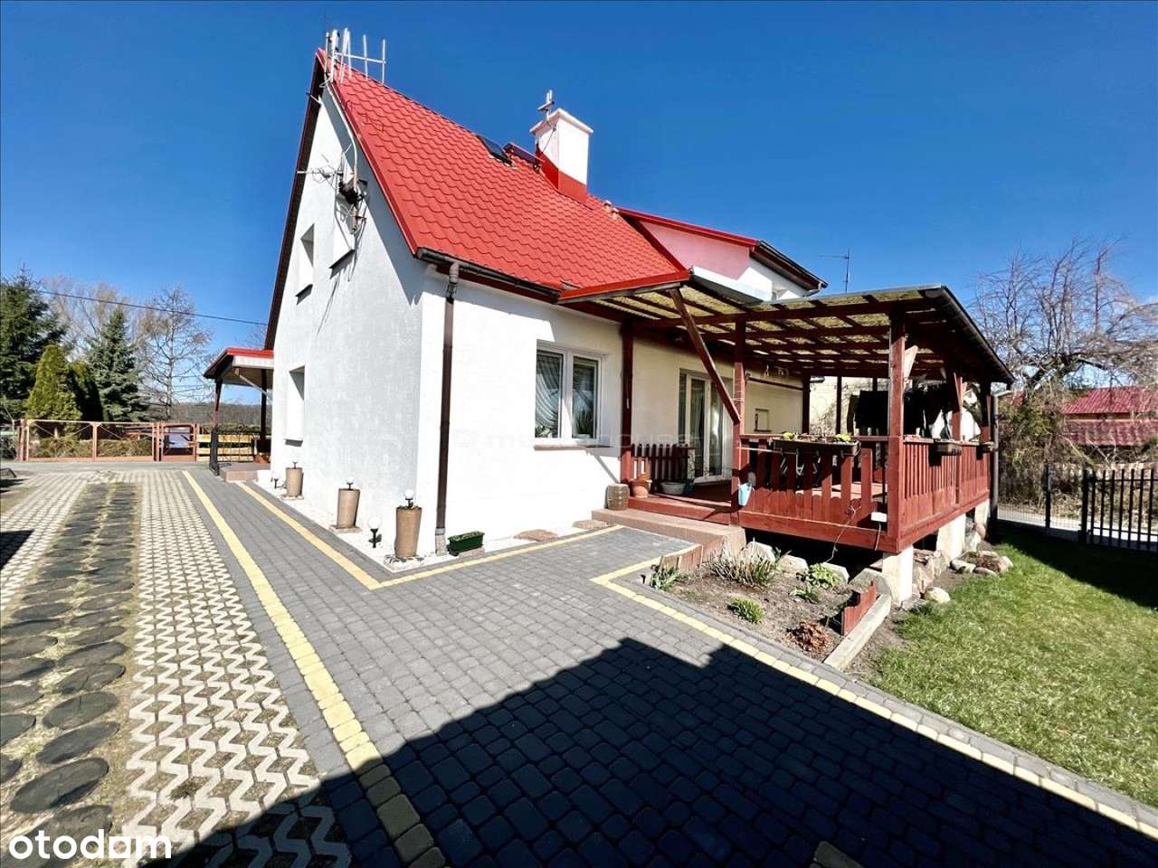 Dwa domy z linią brzegową Jezioraka  Szałkowo - Pełny obrazek: 4/15