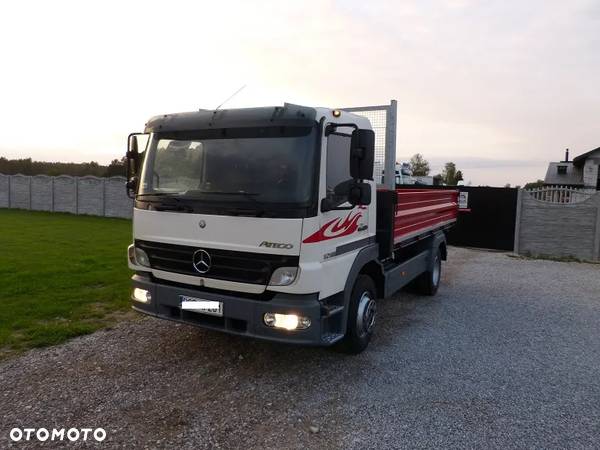 Mercedes-Benz ATEGO 1218 / NOWY WYWROT / KIPER / 3- STRONNY / EURO 4 / STARE TACHO / NA RESORACH / SUPER STAN / DMC 11.990 KG / ŁADOWNOŚĆ 6.800 KG - 7