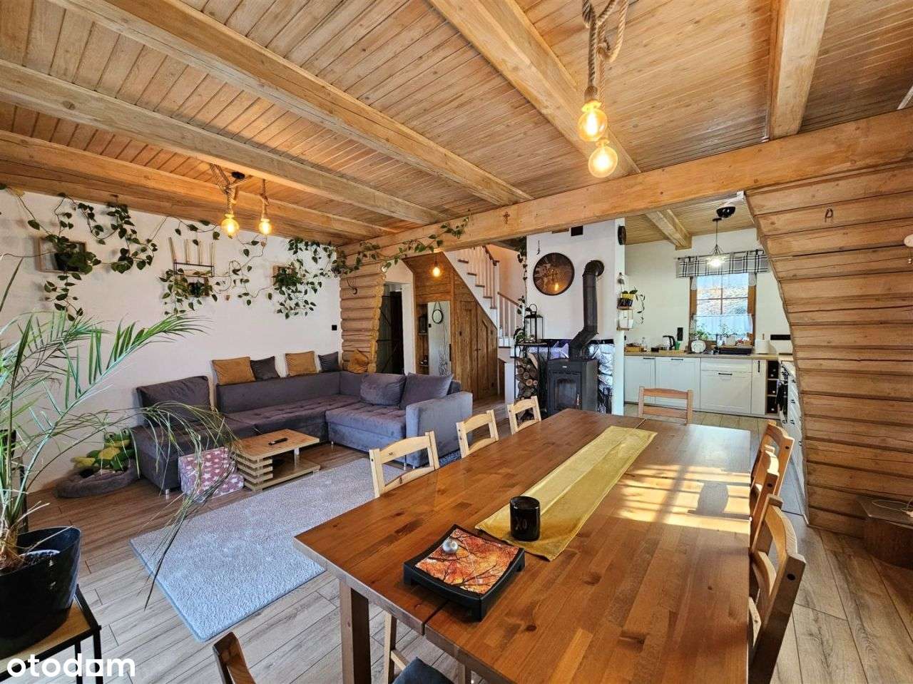 Drewniany dom 100 m² Trzebunia.-12