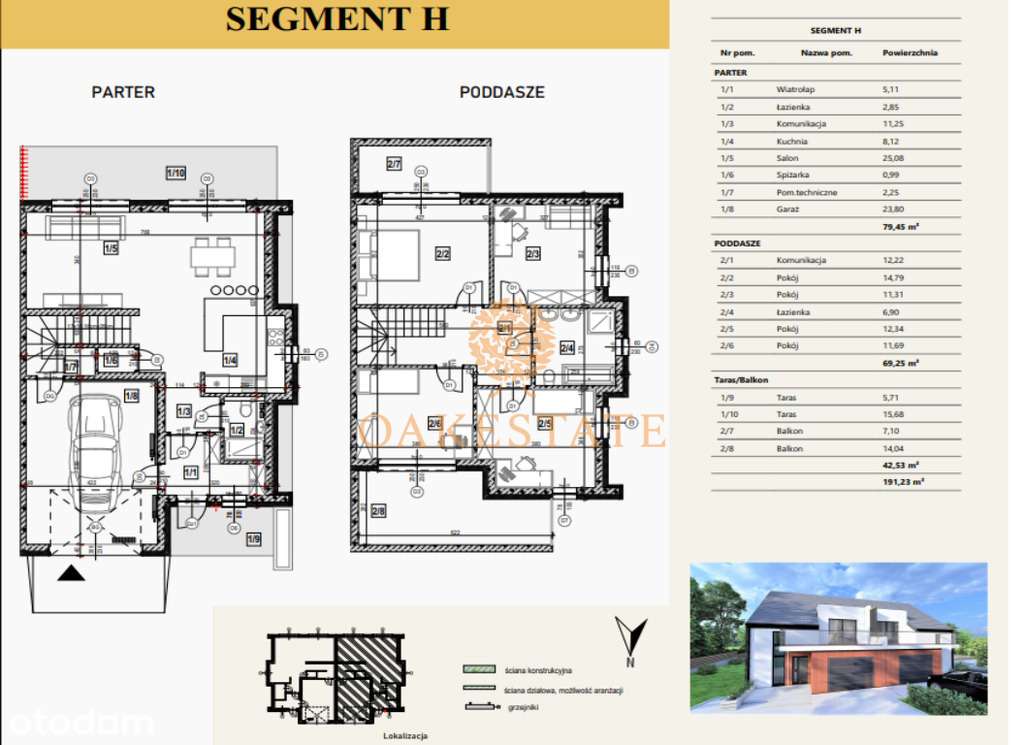 Dom w zabudowie bliźniaczej w Domaszowicach Kielce-7