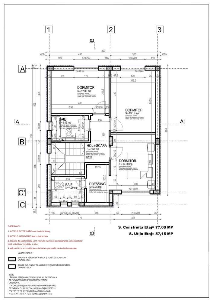 Casa Bragadiru Cristalului 5 camere P+1+pod 3 bai curte imprejmuita-10