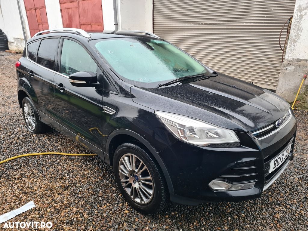 Bara fata Ford Kuga II 2012 - 2014 NEGRU (798) model fara spalatoare far - 1