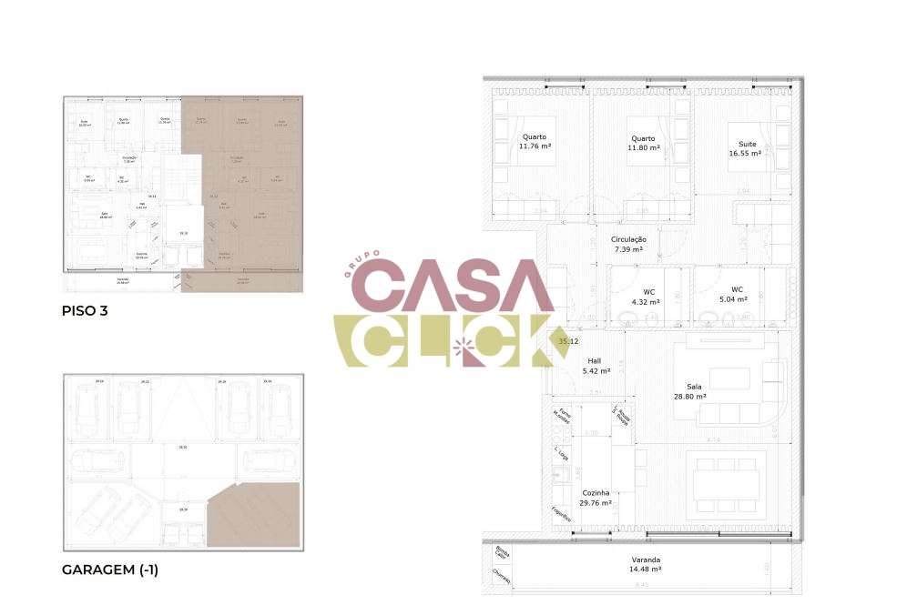 Apartamento T3 Venda em São João Baptista,Entroncamento-19