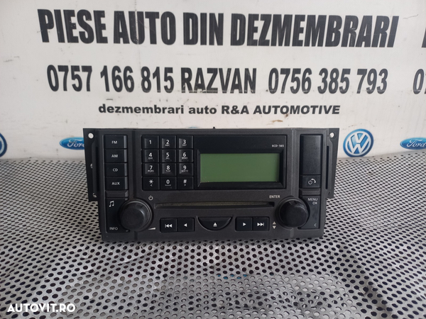 Radio Cd Land Rover Range Rover Sport L320 Discovery 3 An 2005-2006-2007-2008-2009 Testat Cu Garantie Dezmembrez Range Rover Sport L320 2.7 Tdv6 Motor 276DT - Dezmembrari Arad - 3