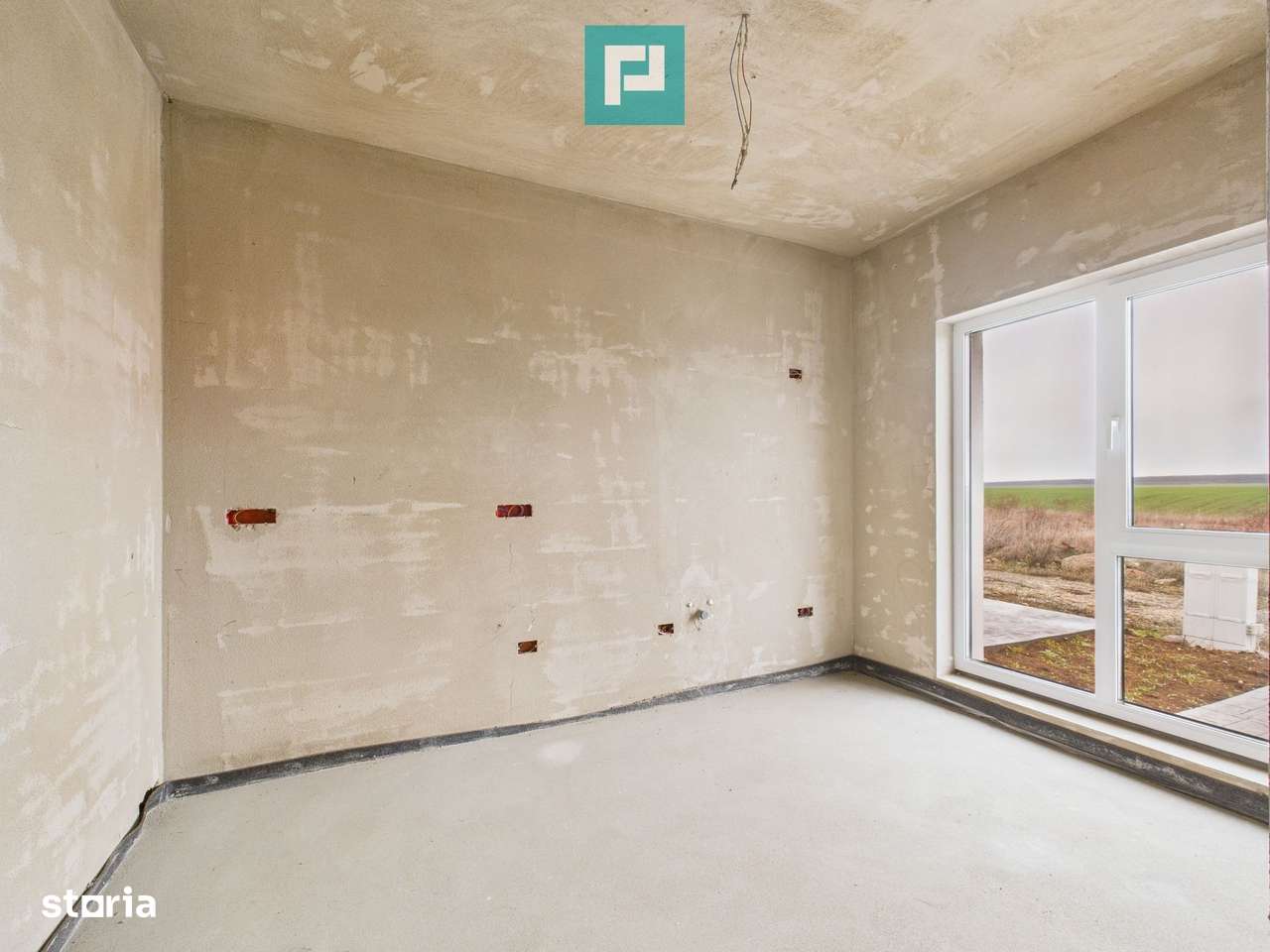 Duplex semi-finisat cu 3 camere, 3 băi în Pișchia - Imagine principală: 4/14