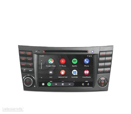 AUTO RADIO GPS ANDROID 12 PARA MERCEDES E W211 02-08 CLS W219 05-06 - 7