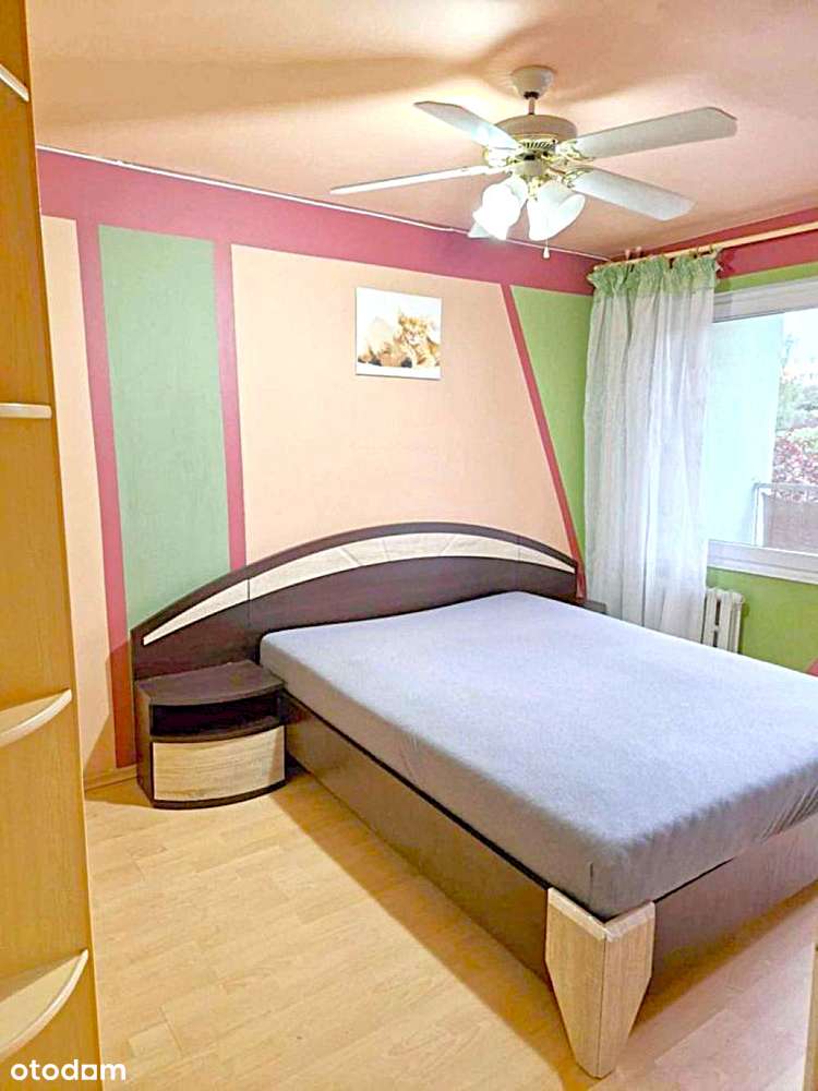 3 pokojowe na I piętrze z balkonem + meble, w niskim bloku- PIEKARY A-1