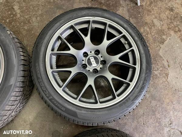 Set jante 19” aliaj BMW X3 f25 sau X4 f26 cu cauciucuri iarna 2 dimensiuni cod janta bbs 0347059 - 4