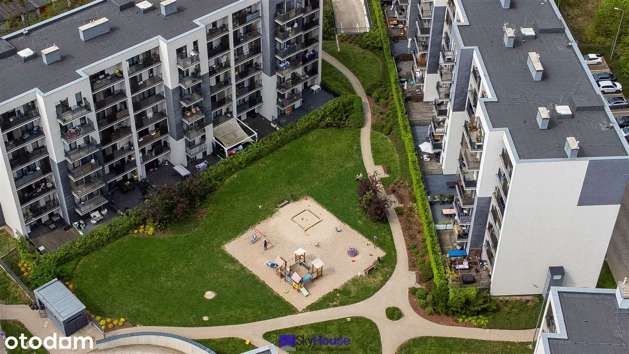 Przestronny salon z dużym balkonem + M.P,  blisko terny zielone/ park-14