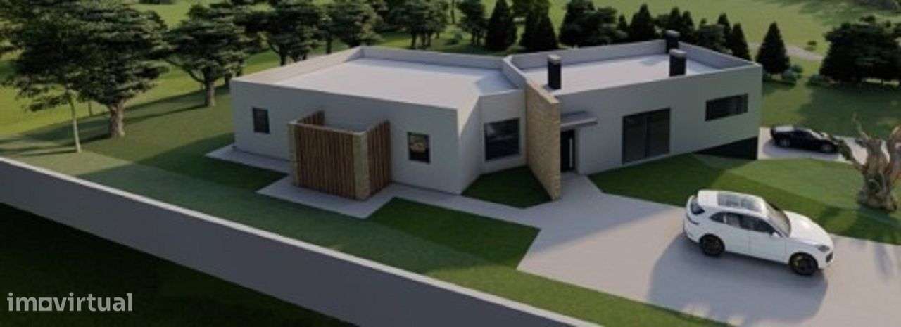 Moradia T3 térrea lote 1600m2 vista mar Sesimbra - Grande imagem: 3/7