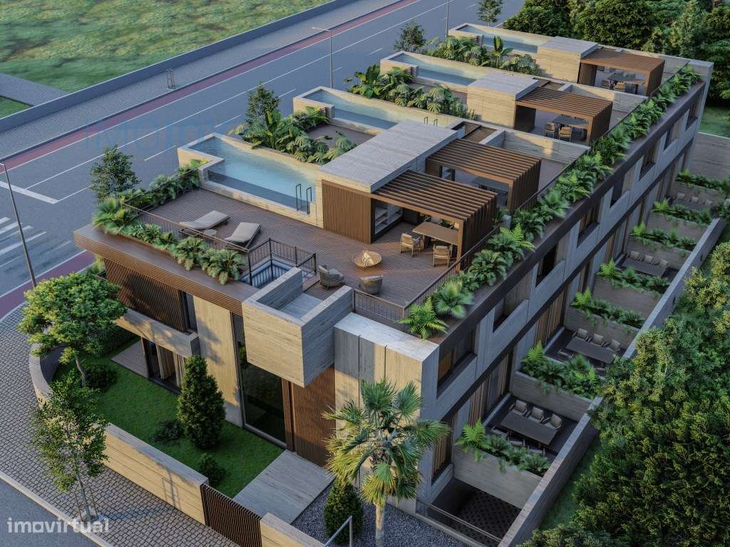 Moradia T4 em Construção com Piscina no Porto - Grande imagem: 2/22