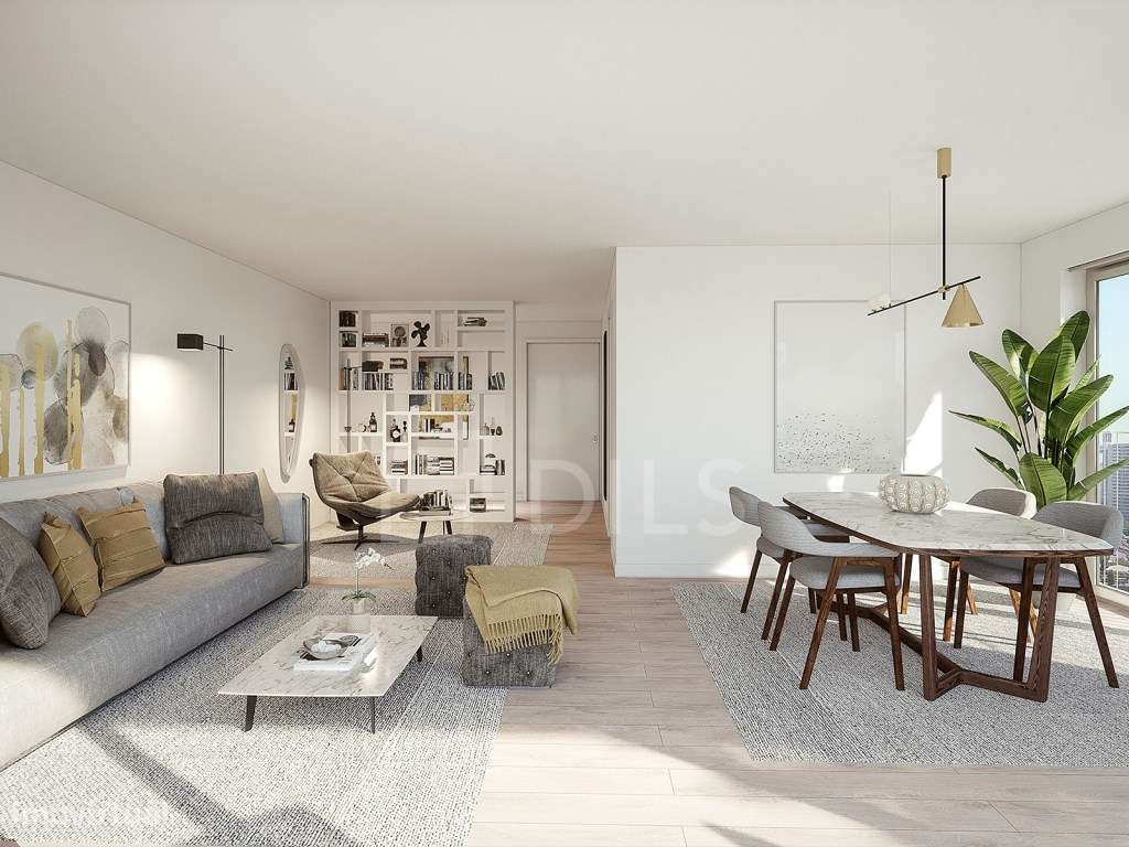 Apartamento T3 com varanda inserido em novo empreendimento em Lisboa - Grande imagem: 2/40