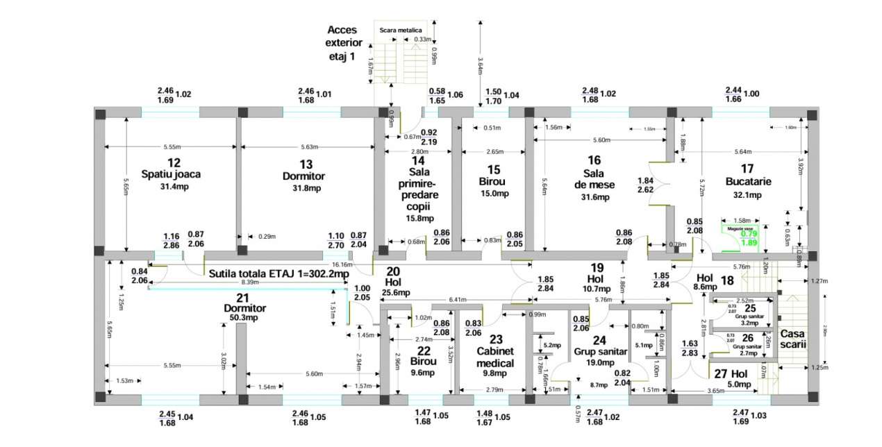 Vanzare investitie - cladire multifunctionala 65 spatii  4 etaje  Gura - Imagine principală: 4/19