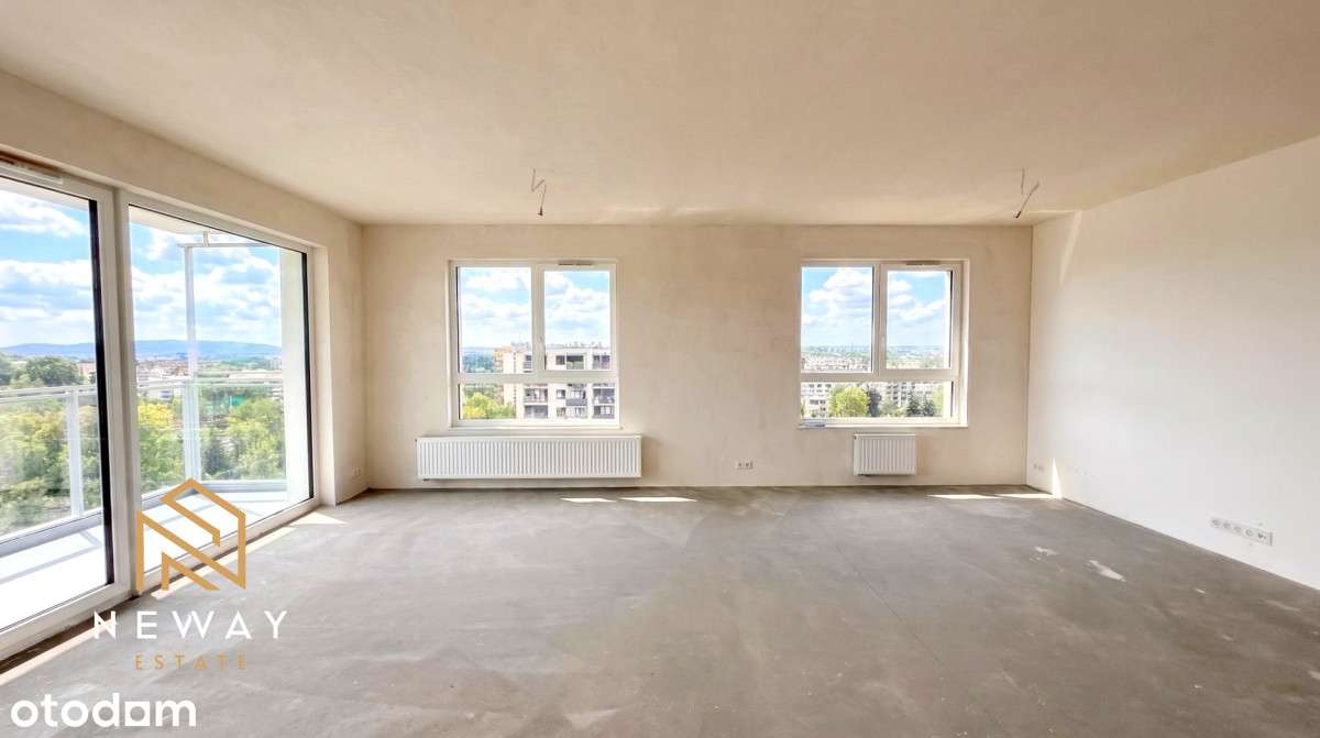 102 m² | 10. piętro | Panorama Krakowa | 2 loggie-2