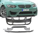 PARA-CHOQUES FRONTAL PARA BMW E92 06-10 LOOK M4 PDC + SPOILER LIP - 1