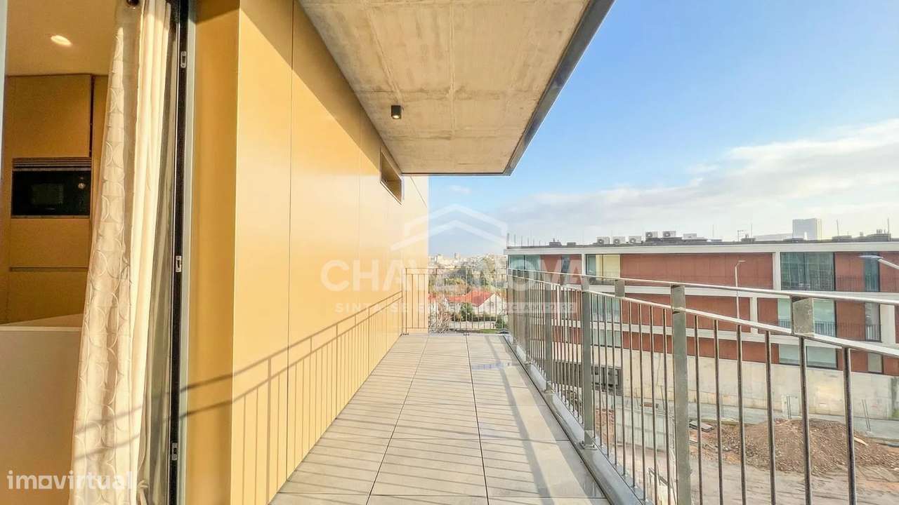 T0 Novo c/ Piscina e Lugar de Garagem em Santa Marinha (VL8)-10