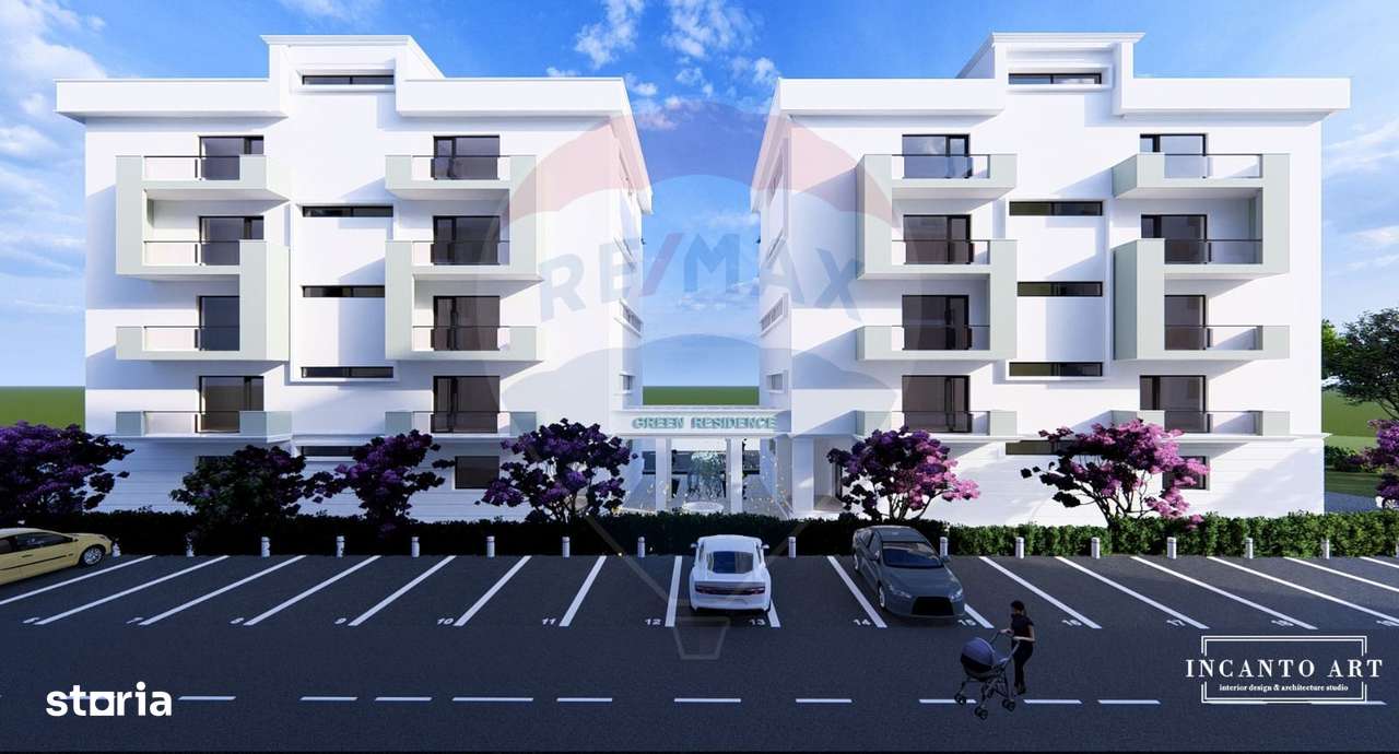 Apartament cu 2 camere etaj 3 - Imagine principală: 2/12