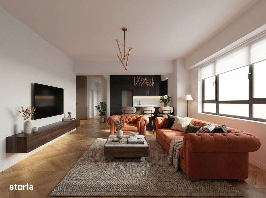 Vita Bella Pipera — 3 cam, 94 mp, mobilat, renovat. Comision 0% TVA-0