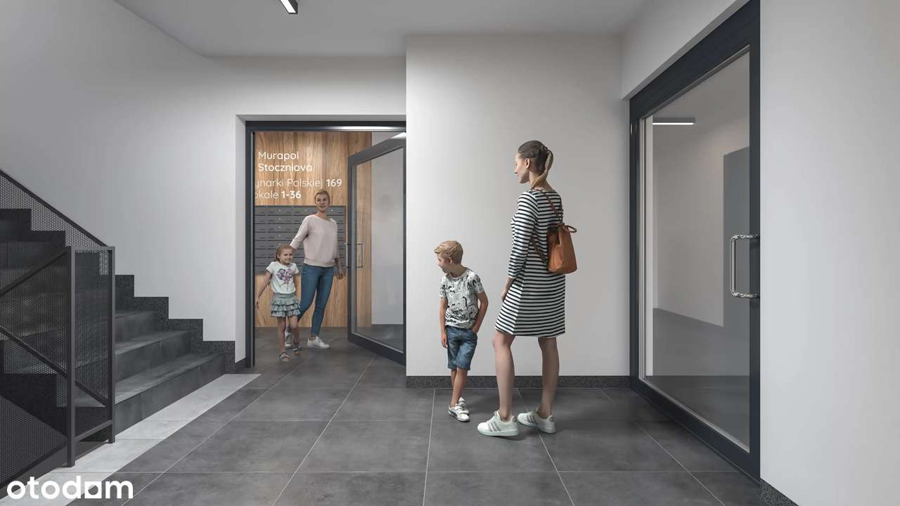 35 m2 Gdańsk Centrum - 2 pokoje - 3 piętro - eksp: południe -wschód-4