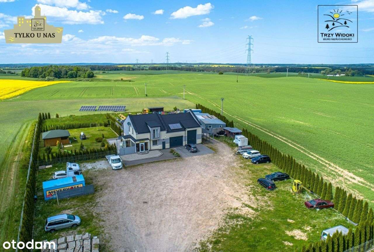 Energooszczędny Komfortowy Dom z częścią usługową-0