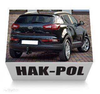 MARKOWY POLSKI HAK HOLOWNICZY + MODUŁ + WIĄZKA + GNIAZDO 7PIN KIA SPORTAGE 3 III SUV 2010-15 - 14