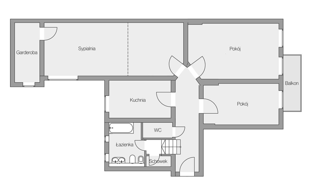 Ładne mieszkanie w kamienicy - wszędzie blisko!-16