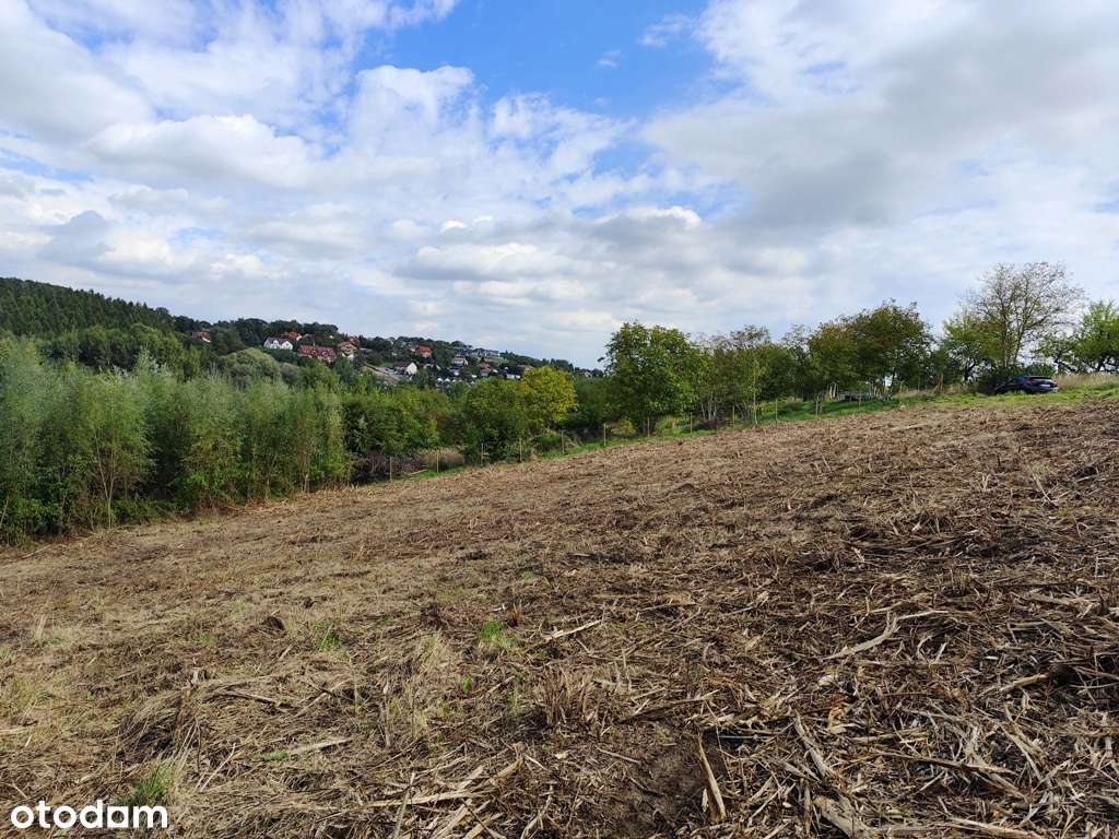 Działka 53a budowlano-rolna Kraków Podgórze Kosocice-6