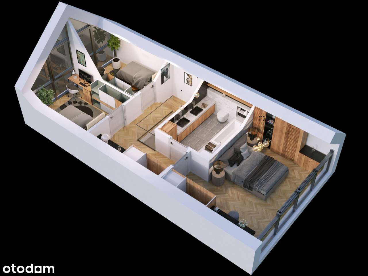 Nowoczesny dom w Zawoi-3