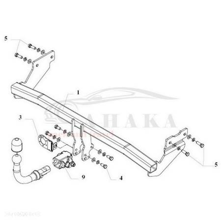 Hak Holowniczy Automat Do Kia Picanto Hatchback 2004-2011 - 3