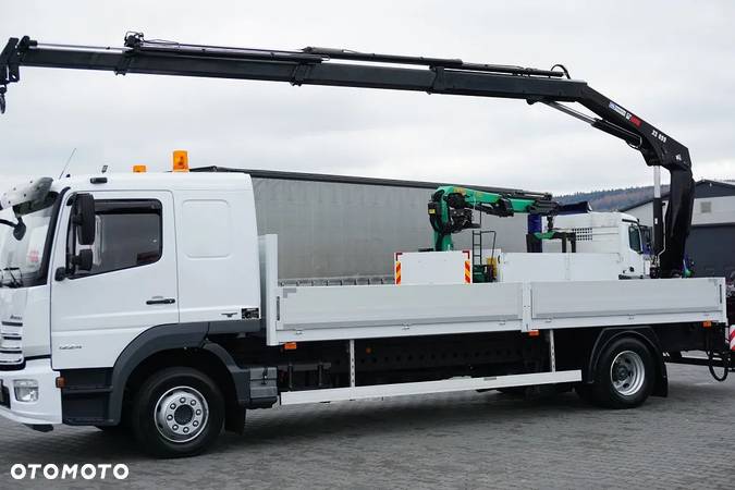 Mercedes-Benz ATEGO / 1224 / ACC / SKRZYNIOWY + HDS / HIAB 099 B - 3 DUO - 23