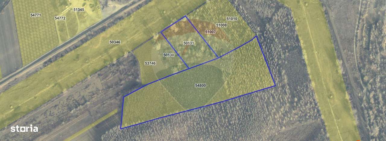 Teren / Padure 8ha Lunca Siretului.-0