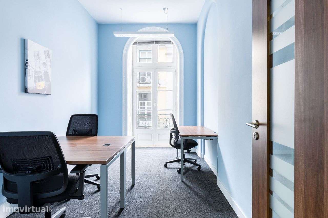 Espaço de escritório privativo para 3 pessoas em Lisbon, Chiado - Grande imagem: 1/10