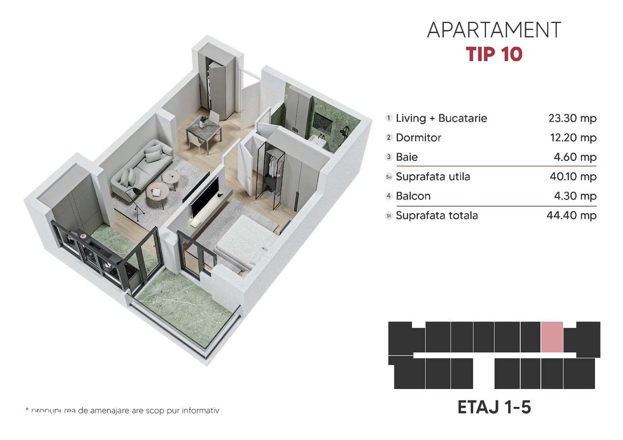 OFERTA! Studio superb la 15 minute metrou!-9