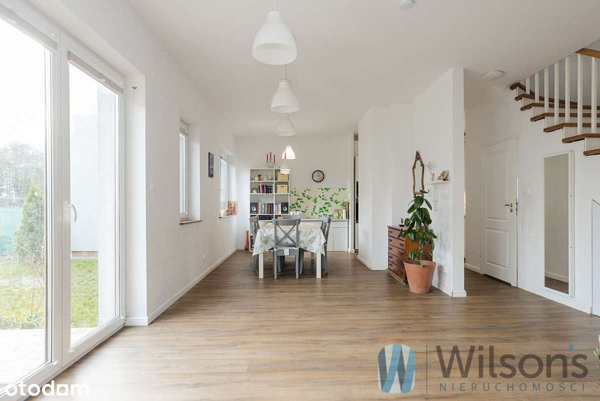 Segment z ogrodem i garażem_2021_ Łomianki Kiełpin - Pełny obrazek: 2/20