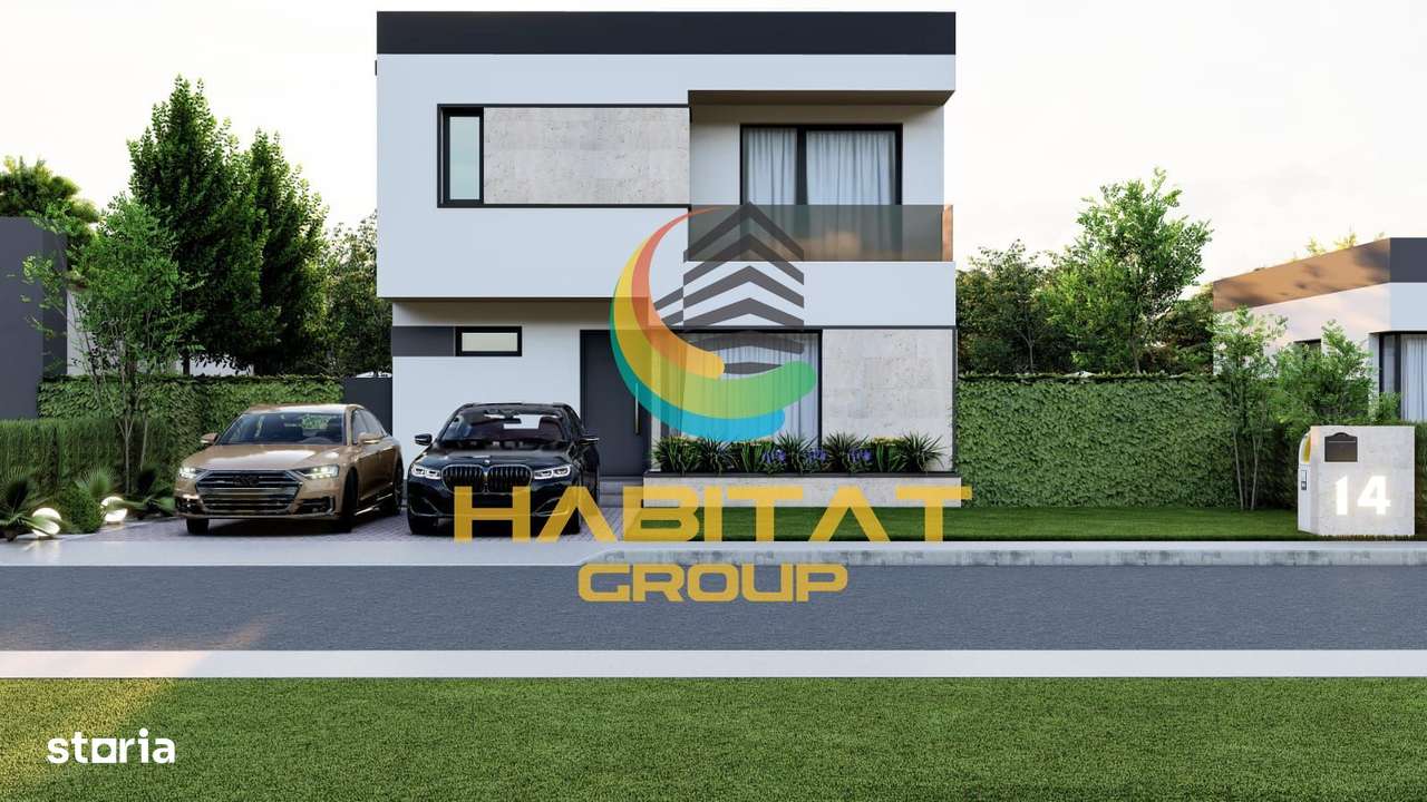 Casă nouă P+1 de vânzare – 4 camere, teren 321 mp, construcție 2025 - Imagine principală: 5/7