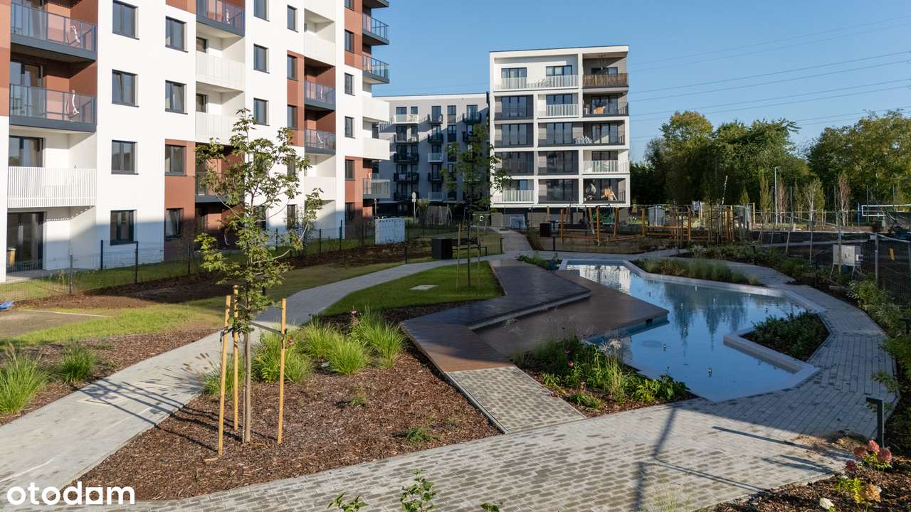 Jasny 4 pok. apartament z garderobą - nowe bud.-18