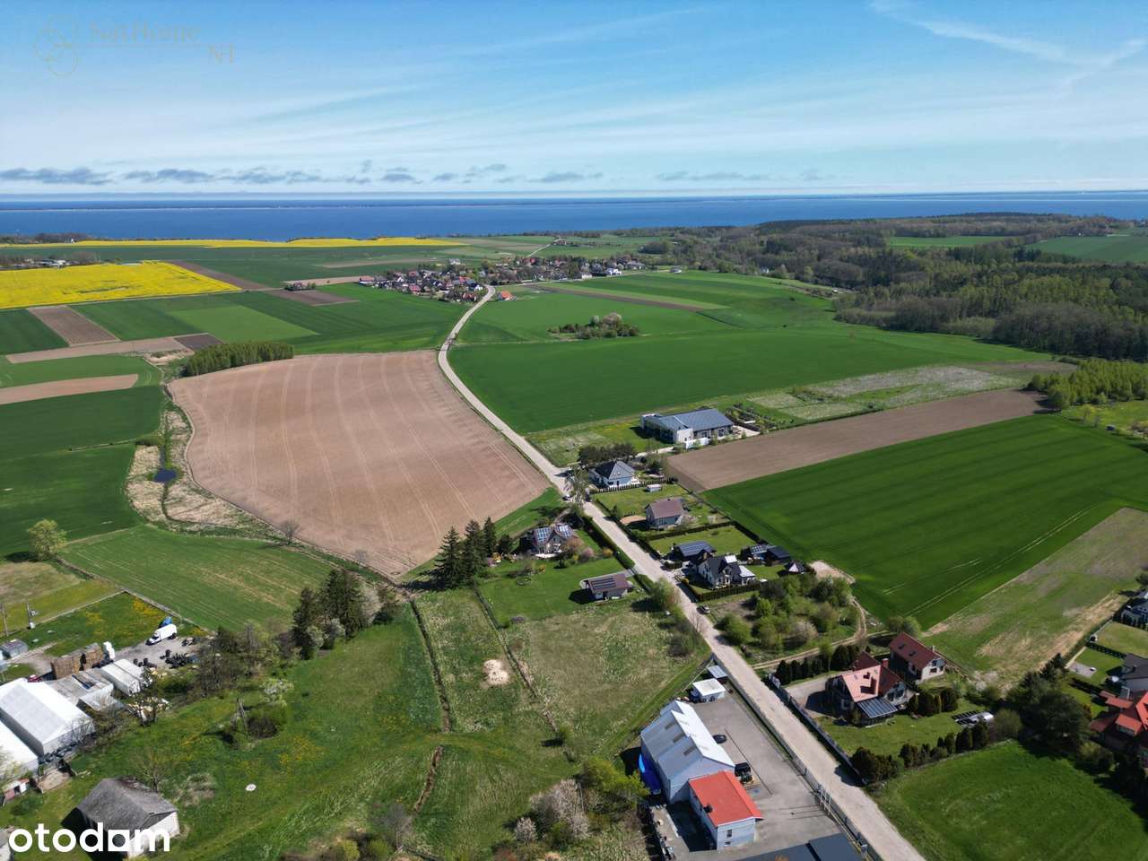 Działka budowlana w Błądzikowie z mediami w drodze-3