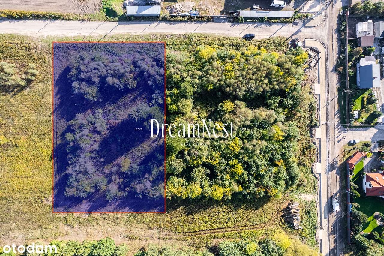 Zielone działki budowlane Góraszka | Idealne miejsce na Twój nowy DOM-0