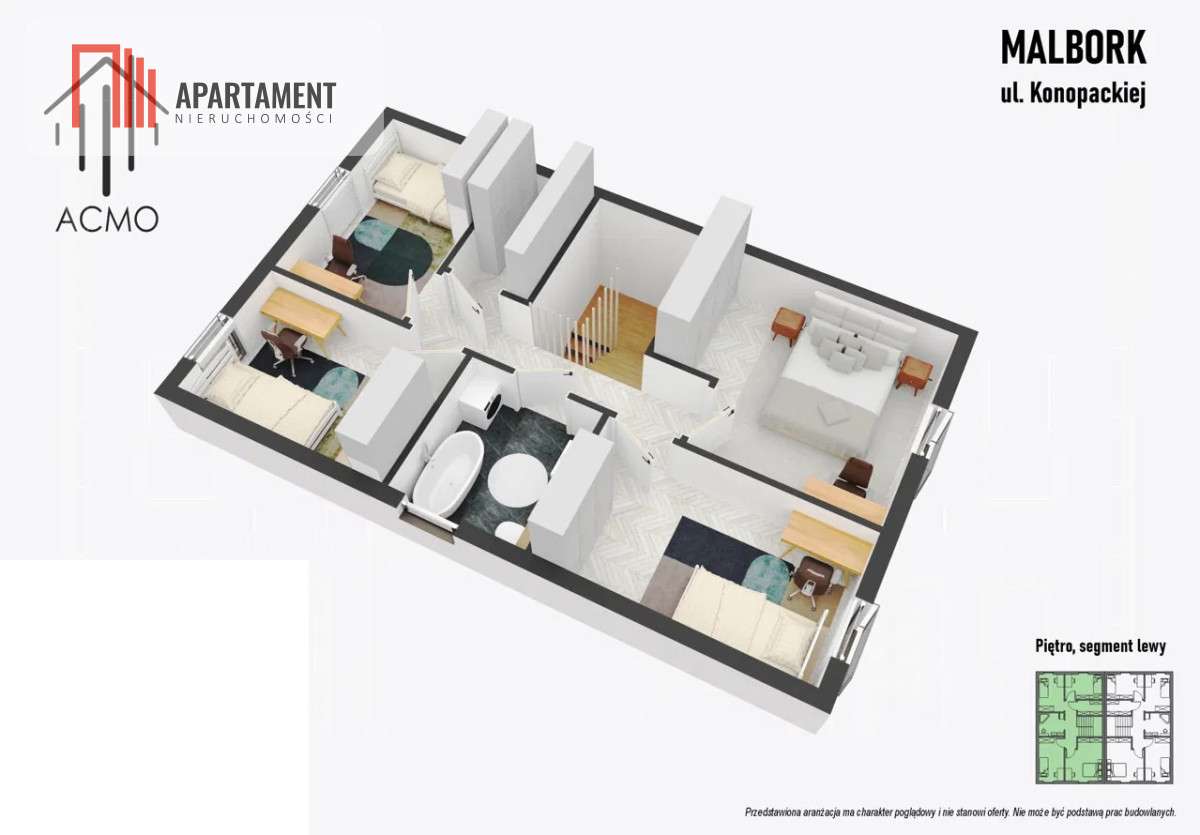 Malbork, 131 m2 / 5 pokoi - Pełny obrazek: 5/12