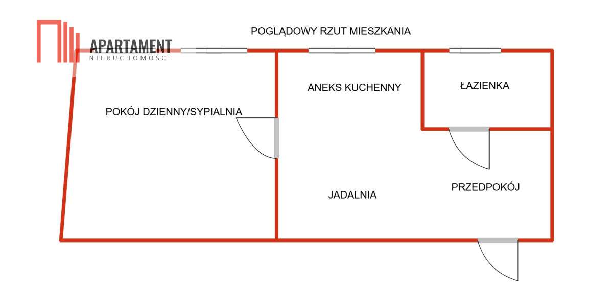 * Bezczynszowa przestronna kawalerka Fordon - Pełny obrazek: 3/19