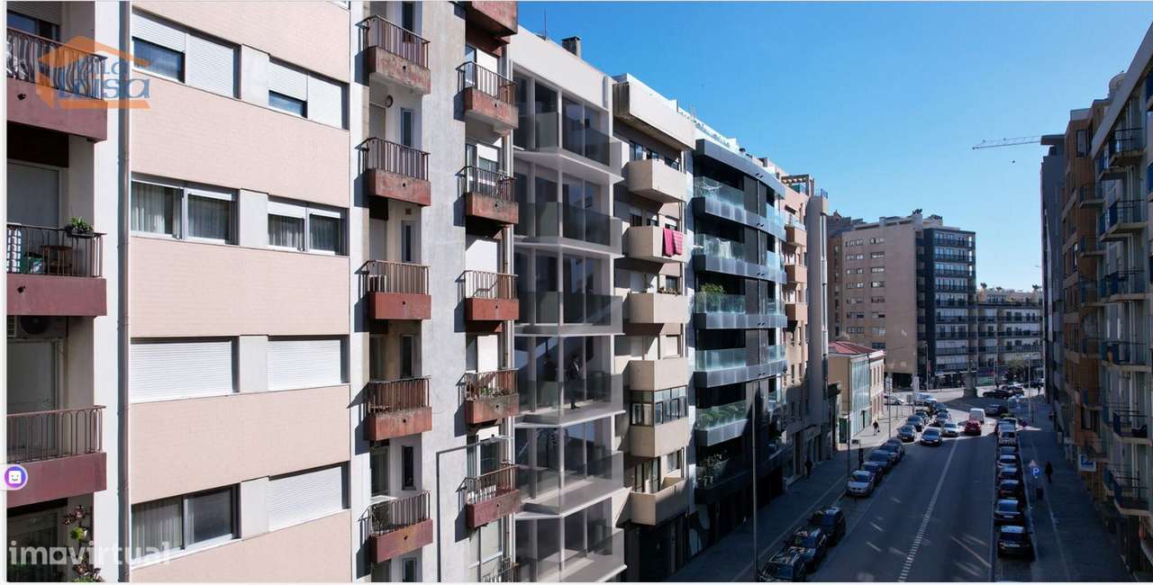 Apartamento T1 com 53m2, ao nivel do 4º andar traseiras em novo emp... - Grande imagem: 3/9