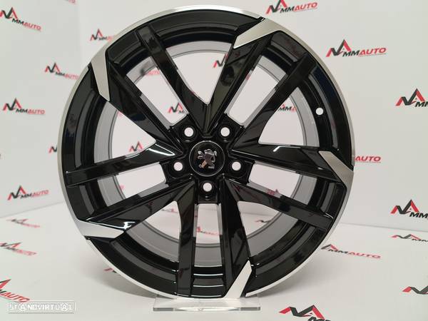 Jantes Look Peugeot 308 GTI Preto Brilho 17 - 4