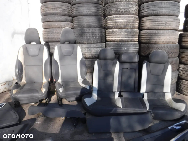 Volvo S60 II fotele skory siedzenia  R-Design R Design  kanapa - 3