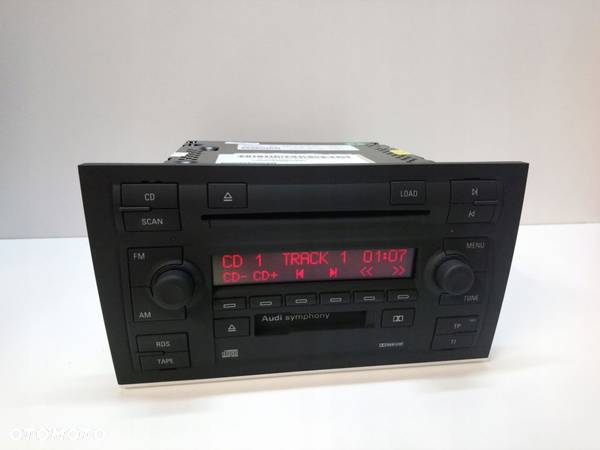 RADIO CD AUDI 6CD SYMPHONY II A4 S4 B6 B7 NOWE KOD - 5