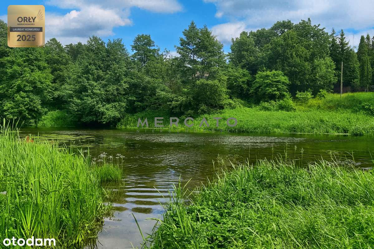 Działka 1 154 m² z 2 domkami - las i rzeka-14