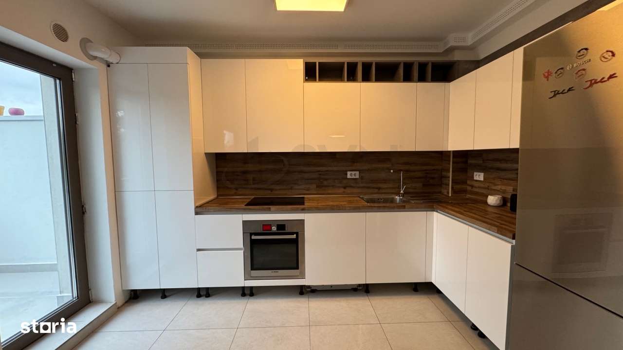 3 camere cu 2 terase mobilat ELA Baneasa - Imagine principală: 5/13