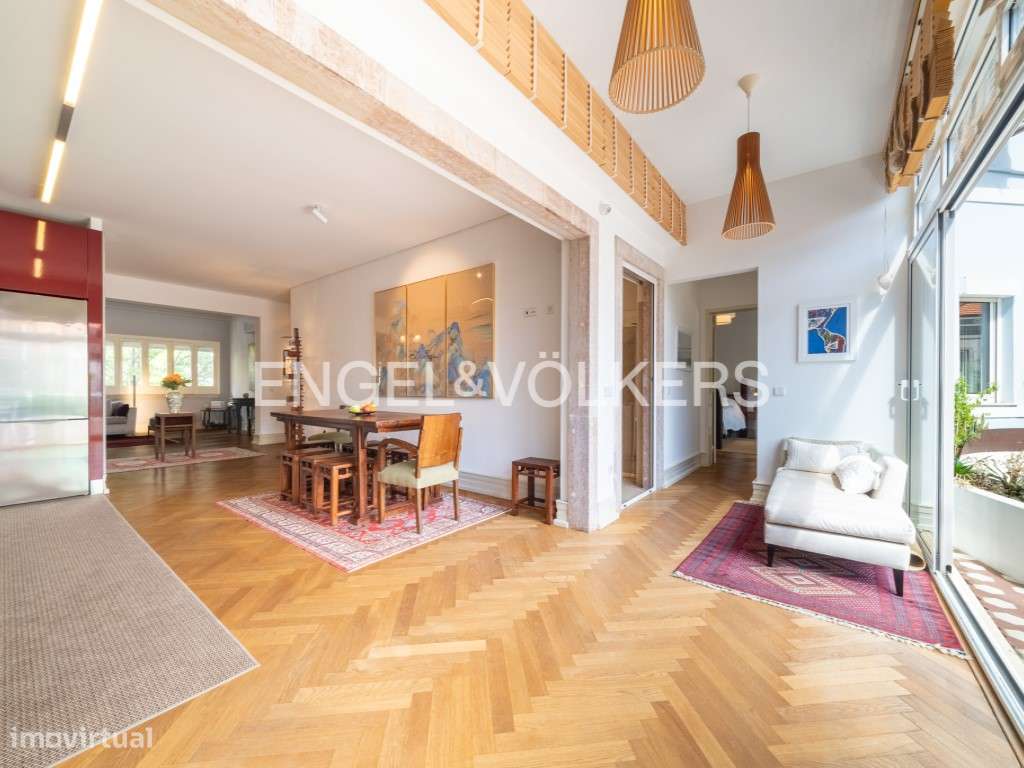 Apartamento T3+1 com Terraço Ajardinado na Avenida da Liberdade-7