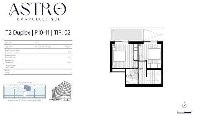 Apartamento T2 DUPLEX Venda em Matosinhos e Leça da Palmeira,Matosinho-11