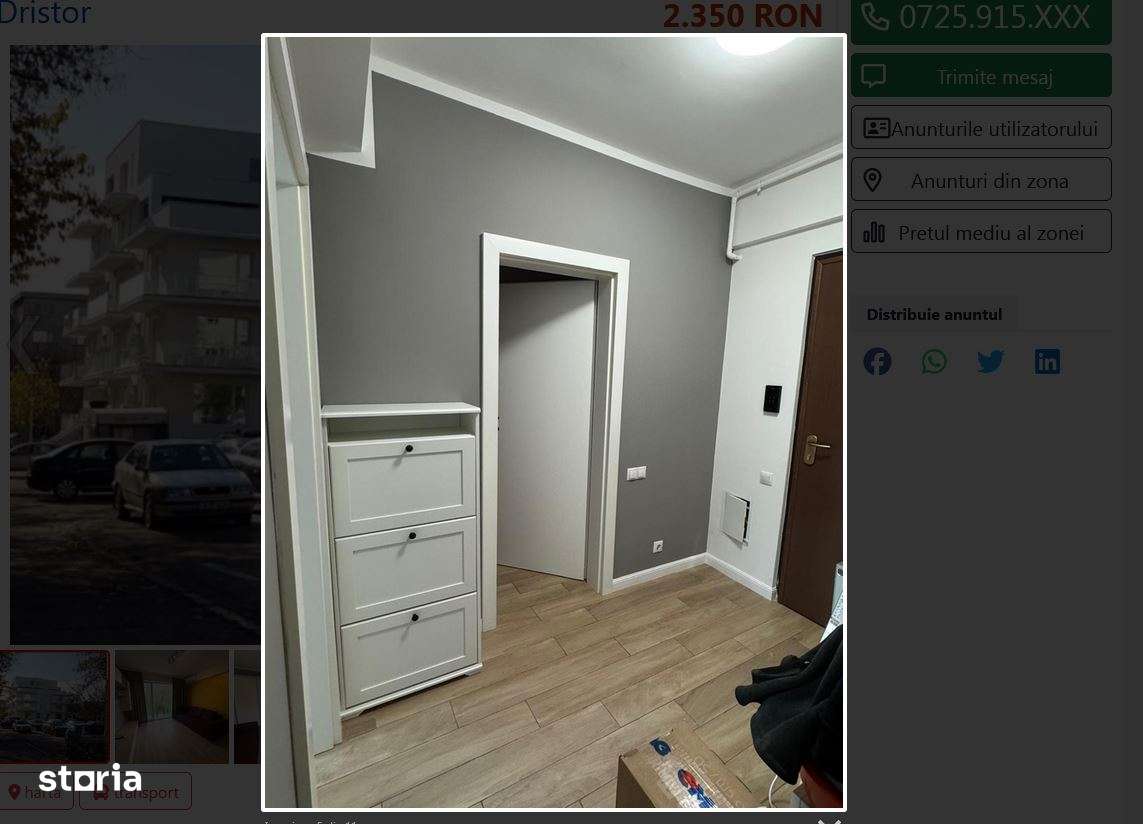 Garsoniera lux Dristor Parc Ior - Imagine principală: 4/8