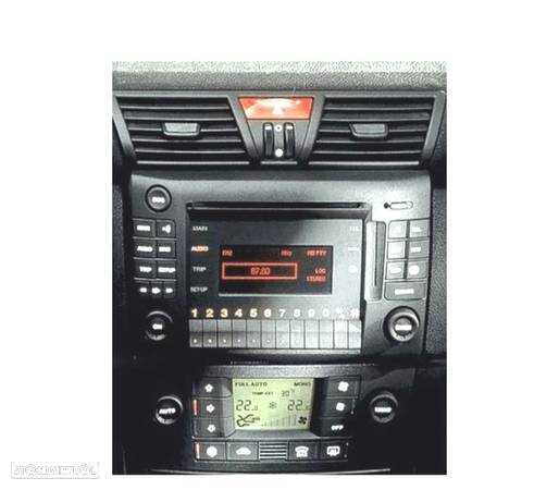 MOLDURA ADAPTADOR PRETO PARA RADIO 2-DIN PARA FIAT STILO - 4